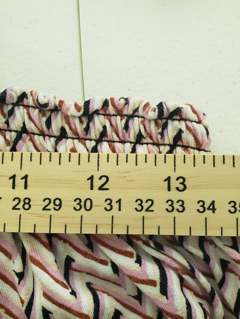 LOFT Sundress Small Multicolor Chevron Soft Strappy Coastal Beach Vacation Boho - Picture 12 of 15